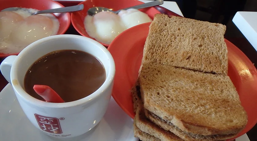 [常夏のシンガポール・クリスマス旅行記35] シンガポールの朝食・おすすめはカヤトースト