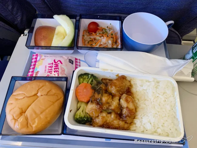 [台湾とタイを巡るマリオット・ボンヴォイ旅行記35] チャイナエアラインのエコノミークラス機内食のお味は？