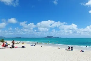[エアアジアで行く激安ハワイ旅行記18] カイルアビーチ