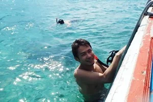 [タイの秘境・ピピ島とプーケットを巡る旅行記32] 魚影の濃さはバナナで決まる。