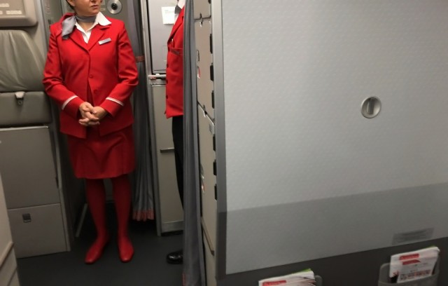 オーストリア航空 A320 ビジネスクラス
