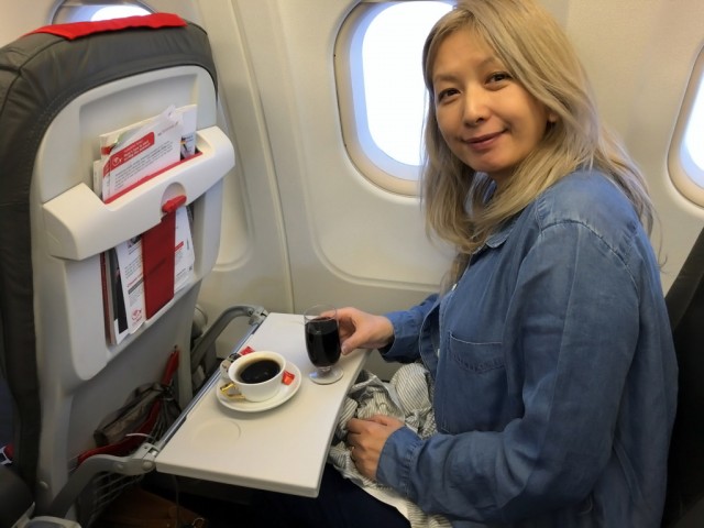 オーストリア航空 A320 ビジネスクラス
