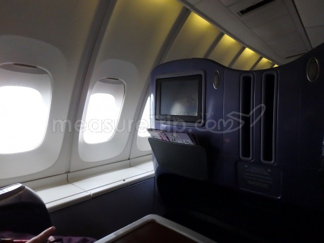 タイ国際航空 B747 ビジネスクラス