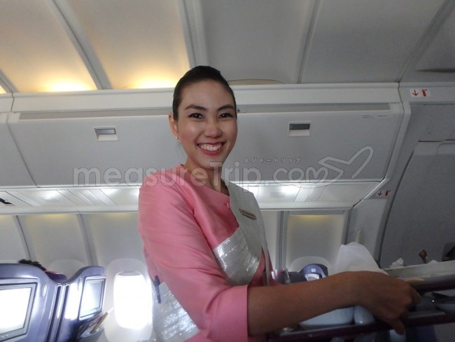 タイ国際航空 B747 ビジネスクラス
