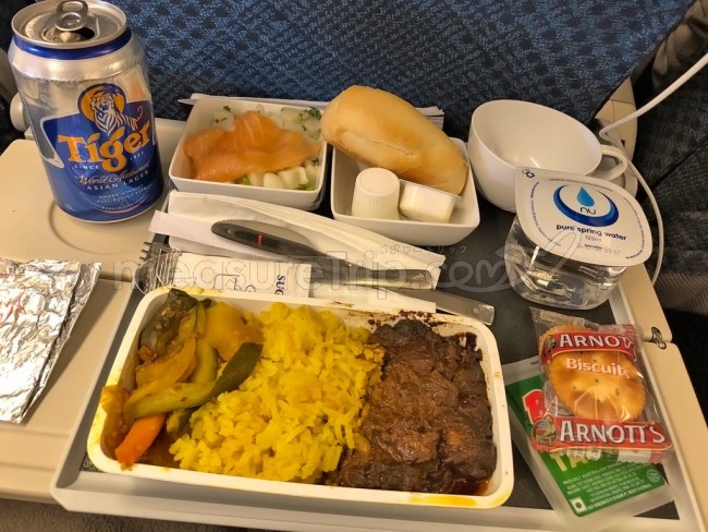 シンガポール航空 B777-200 エコノミークラス