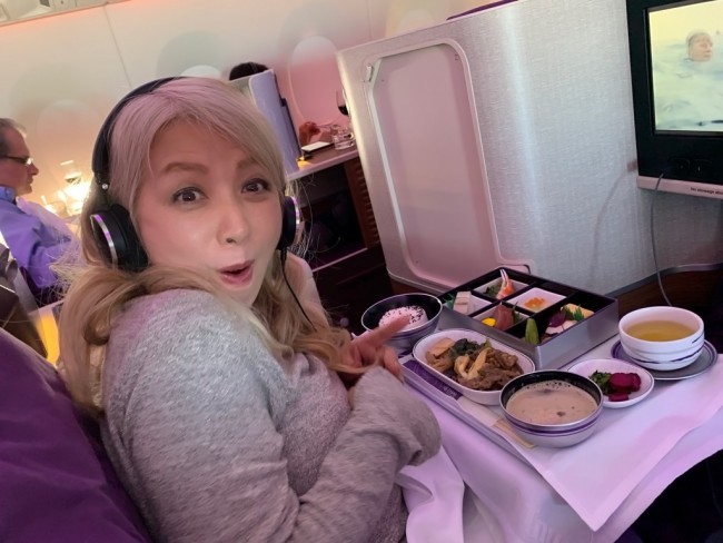 タイ国際航空 A350-900 ビジネスクラス