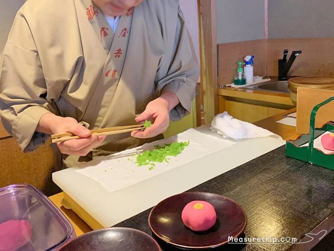 京都観光 おすすめ カフェ 和菓子 実演