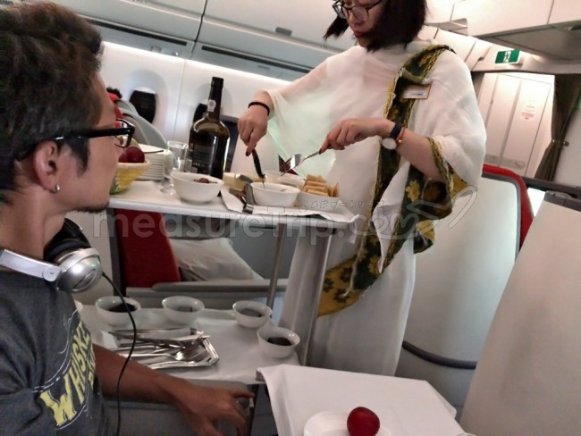 エチオピア航空 ビジネスクラス