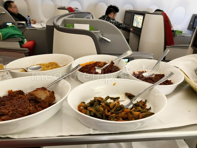 エチオピア航空 ビジネスクラス
