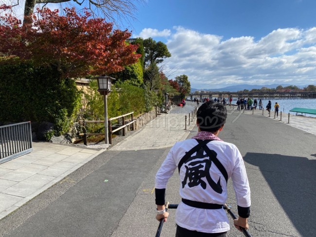 人力車 京都 嵐山 観光