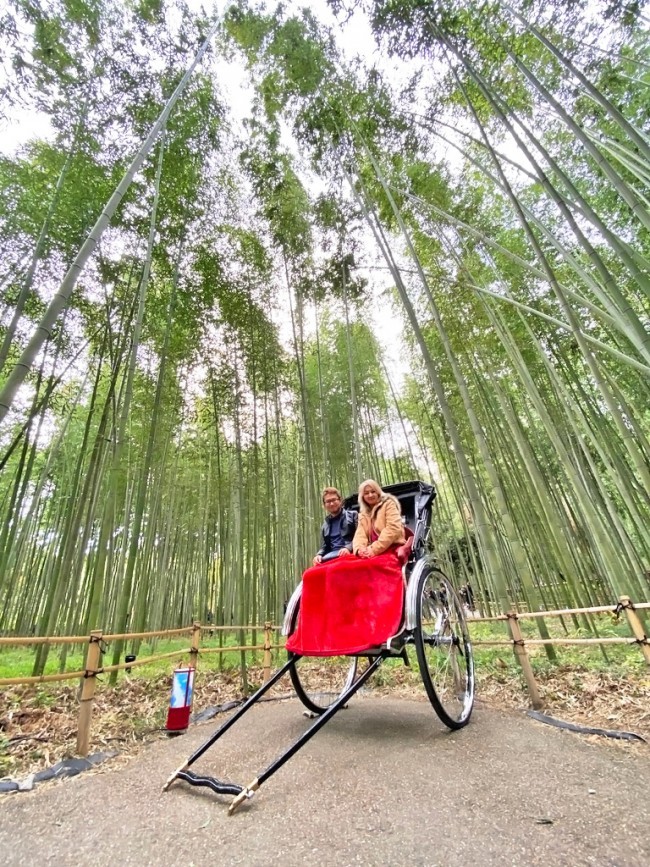 人力車 京都 嵐山 観光