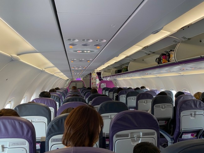 ピーチ A322 エコノミークラス