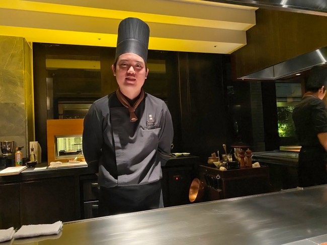 リッツカールトン沖縄 鉄板焼きレストラン