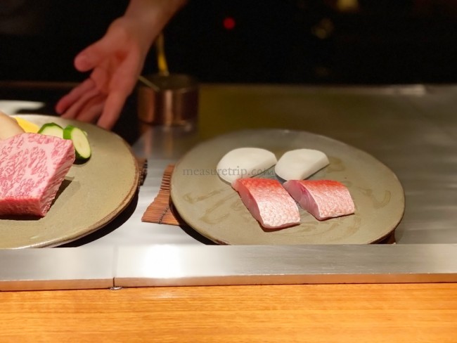 リッツカールトン沖縄 鉄板焼きレストラン