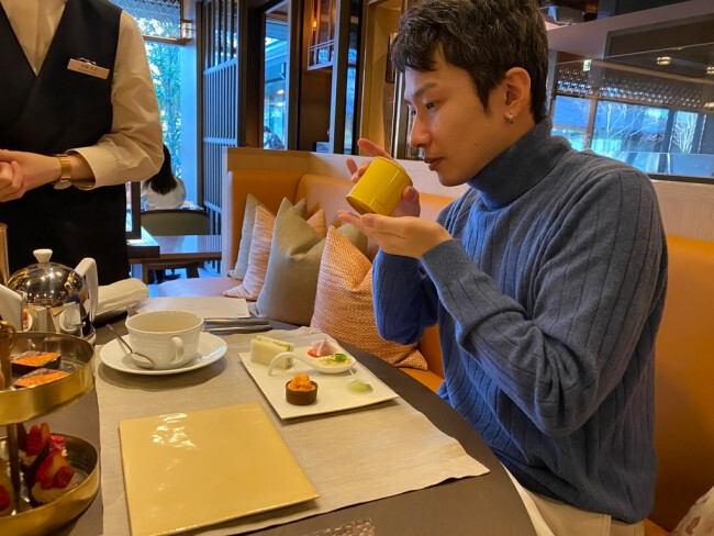 ホテルザ三井京都 アフタヌーンティー