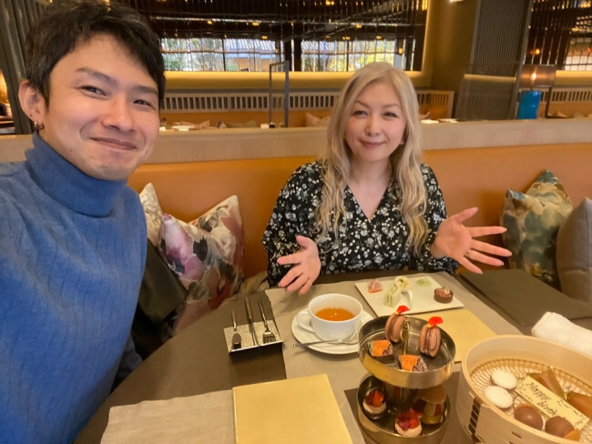 ホテルザ三井京都 アフタヌーンティー