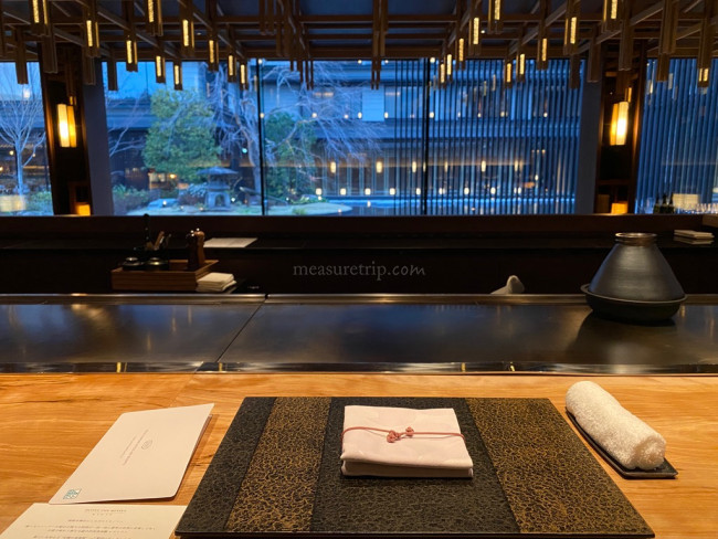 ホテルザ三井京都 鉄板焼ガストロノミー