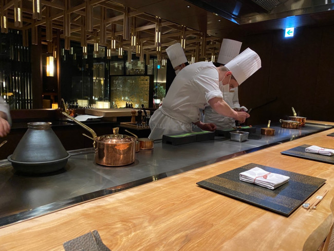 ホテルザ三井京都 鉄板焼ガストロノミー