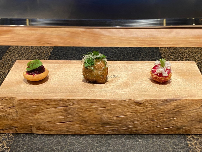 ホテルザ三井京都 鉄板焼ガストロノミー