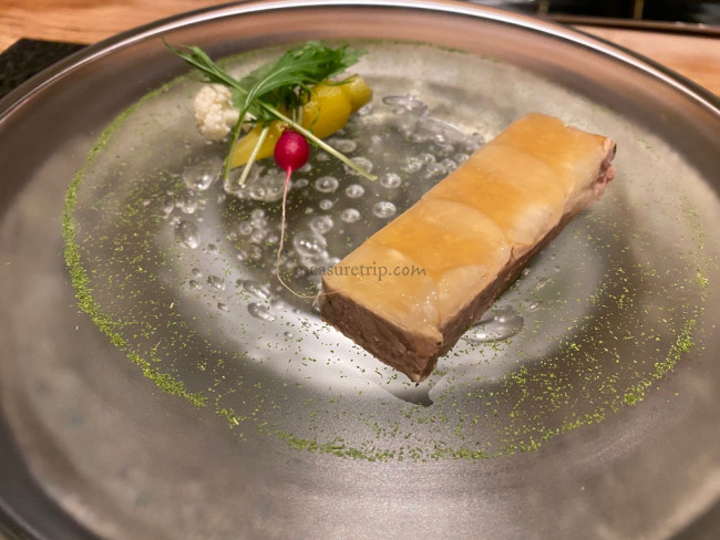 ホテルザ三井京都 鉄板焼ガストロノミー