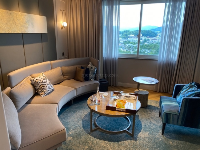 ウェスティン都ホテル京都 部屋:ラグジュアリースイート平安京ビュー