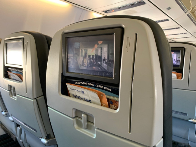 ユナイテッド航空 グアム エコノミークラス B738