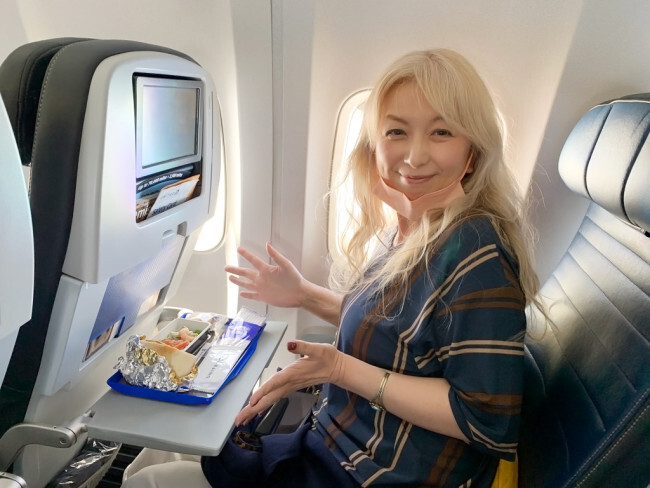 ユナイテッド航空 グアム エコノミークラス B738