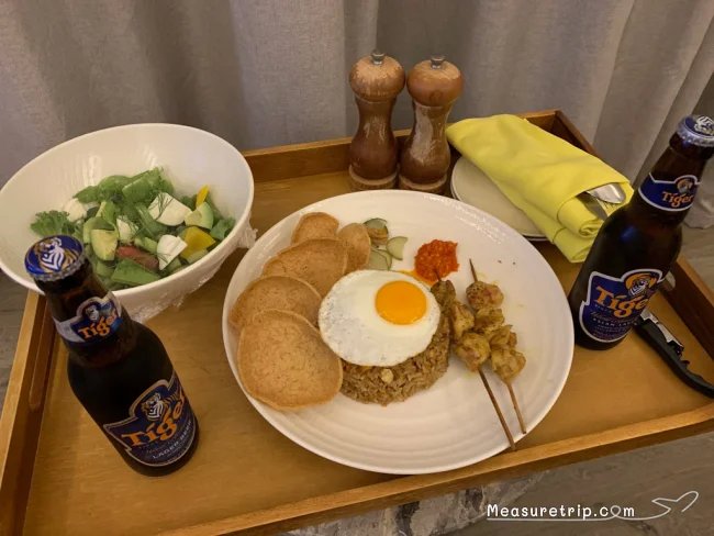 ル・メリディアン・モルディブ インルームダイニング 料金