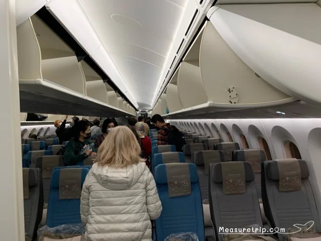 シンガポール航空 エコノミークラス B781
