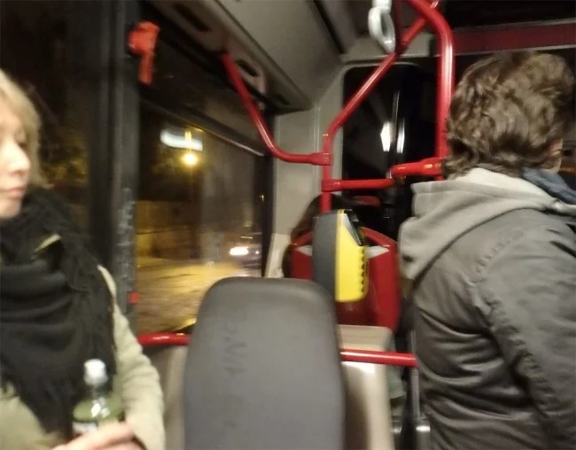 [初めての冬の地中海クルーズ旅行記33] 市バスに乗ってH10 Roma Cittaホテルへ