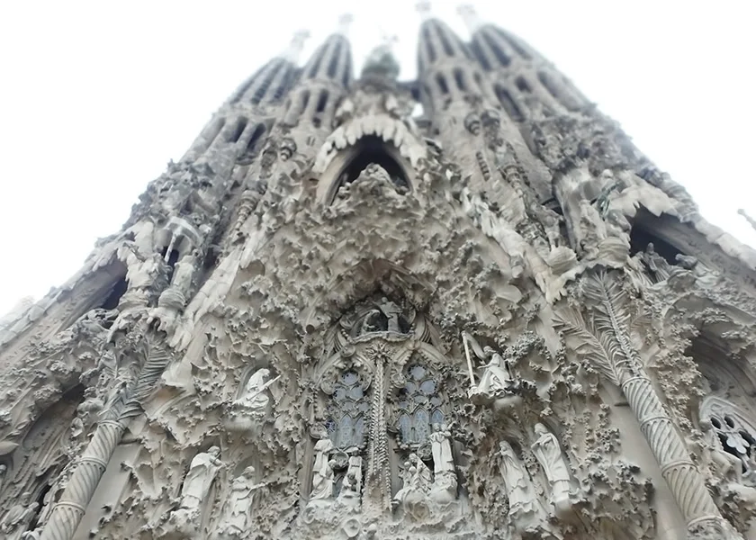 [初めての冬の地中海クルーズ旅行記73] サグラダ・ファミリアとカサ・ミラ