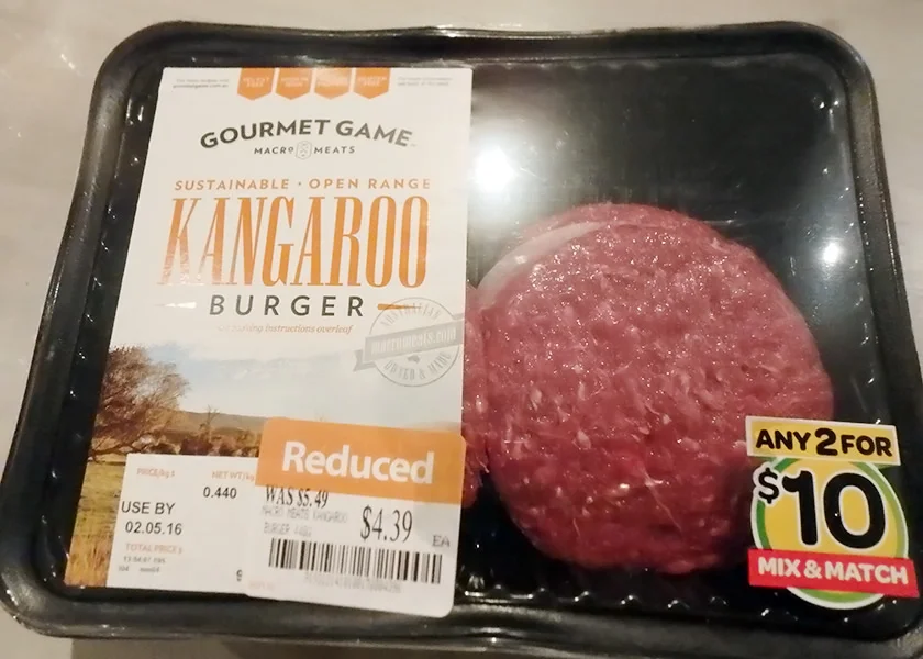 [ゴールドコーストの絶景ビーチへ格安GW旅行記24] 3日目・カンガルー肉を食べてみる