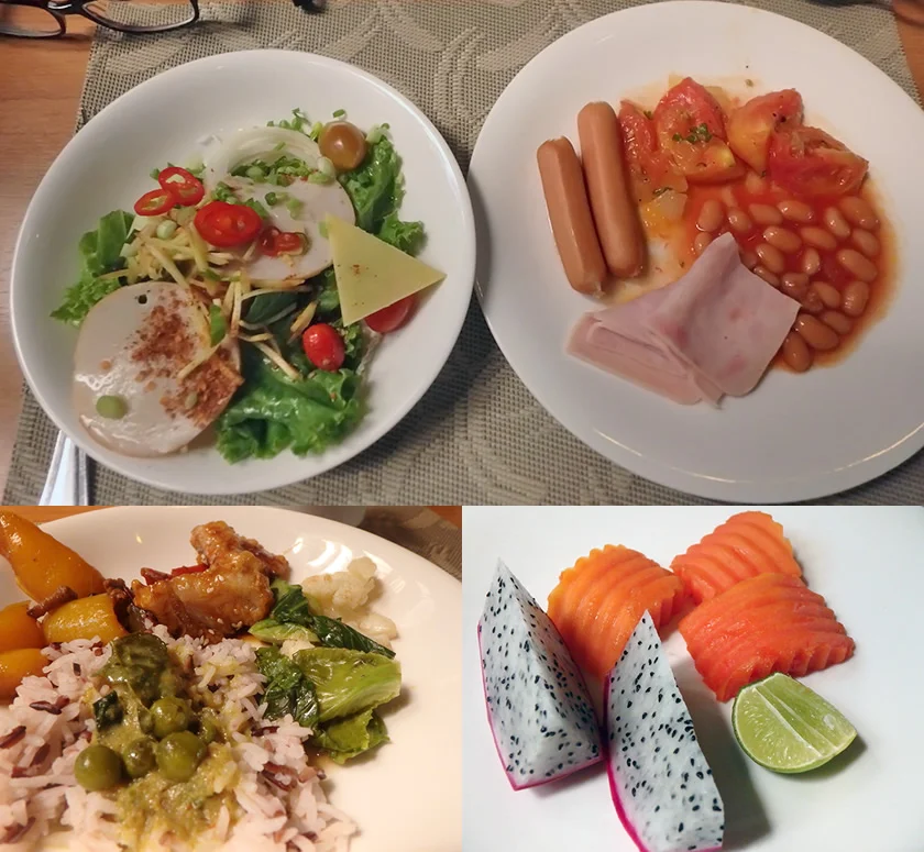 [夫婦で行くタイ・パタヤ旅行記16] ウッドランドホテル・パタヤの朝食