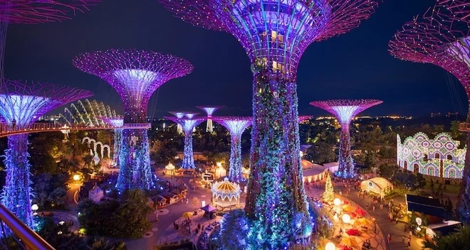 [常夏のシンガポール・クリスマス旅行記2] シンガポールのクリスマスイルミネーションを見に行こう!