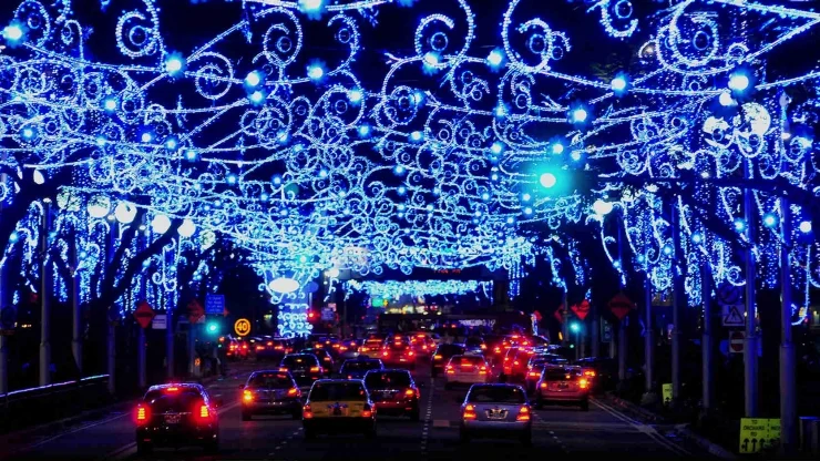 [常夏のシンガポール・クリスマス旅行記4] クリスマスイルミネーションの「ど真ん中」に泊まりたい!