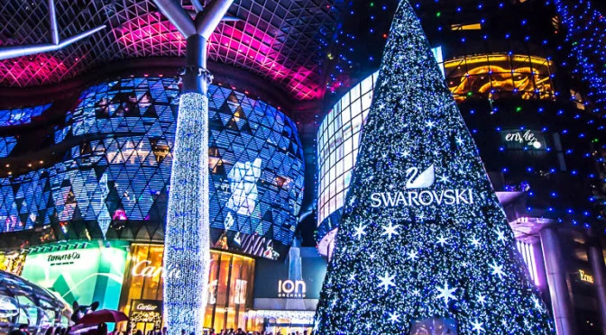 [常夏のシンガポール・クリスマス旅行記4] クリスマスイルミネーションの「ど真ん中」に泊まりたい!