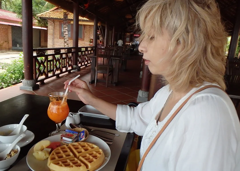 [雨季で格安！ベトナム・フーコック島旅行記30] これがゴールドコースト・フーコックリゾートの朝食!?