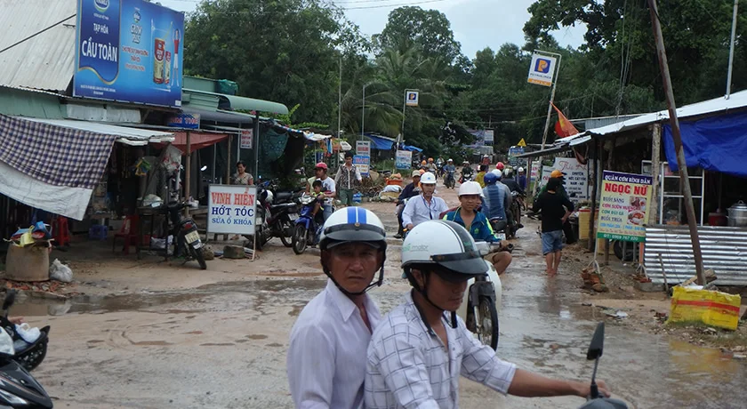 [雨季で格安！ベトナム・フーコック島旅行記38] ベトナム・フーコック島の地元の村「Ganh Dau」