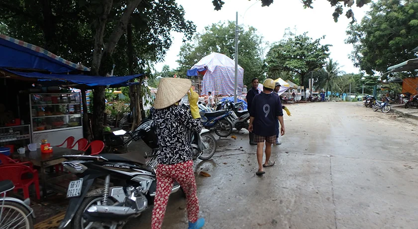 [雨季で格安！ベトナム・フーコック島旅行記39] フーコック島のお店のおばちゃん