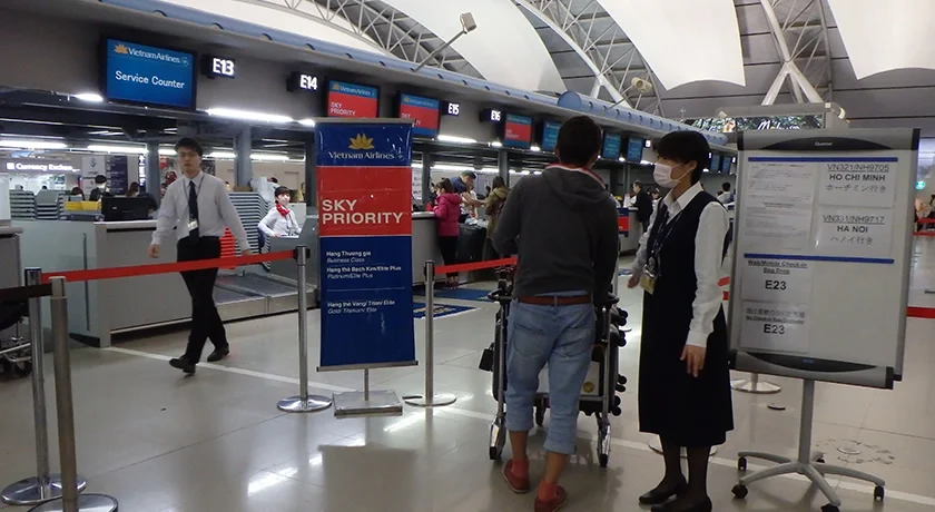 [常夏のシンガポール・クリスマス旅行記9] シンガポール旅行に出発!機内での服装（写真あり）