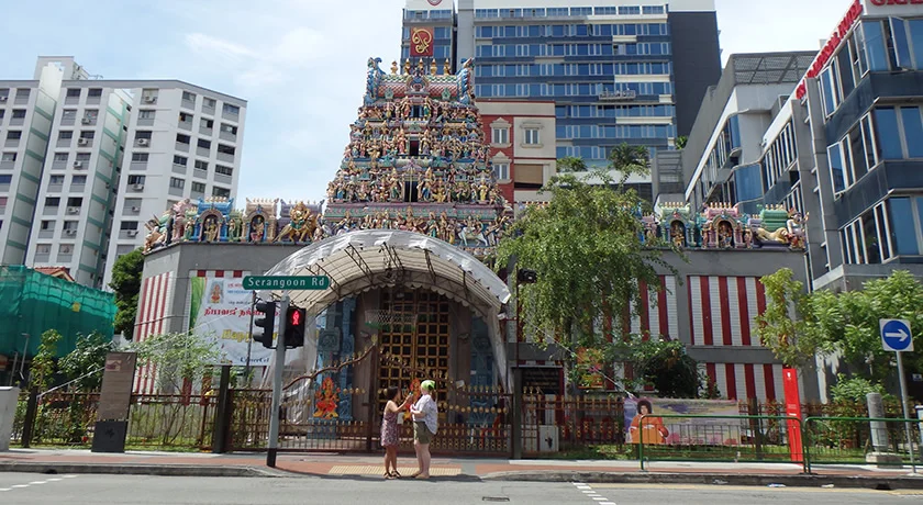 [常夏のシンガポール・クリスマス旅行記25] ゴールドショップだらけ！インドの人はゴールドがお好き