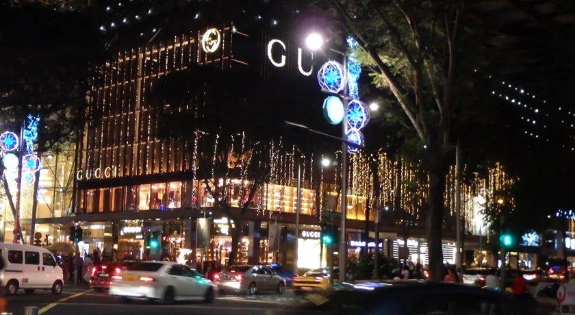 [常夏のシンガポール・クリスマス旅行記31] シンガポールのクリスマスイルミネーション(前編)