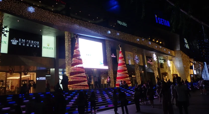 [常夏のシンガポール・クリスマス旅行記31] シンガポールのクリスマスイルミネーション(前編)