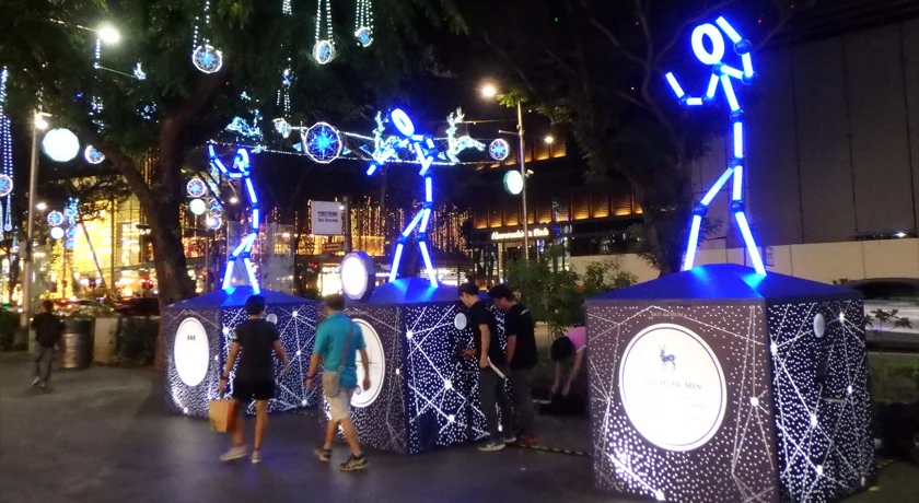 [常夏のシンガポール・クリスマス旅行記31] シンガポールのクリスマスイルミネーション(前編)