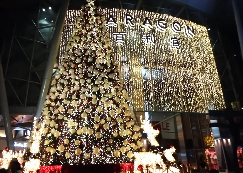 [常夏のシンガポール・クリスマス旅行記31] シンガポールのクリスマスイルミネーション(前編)