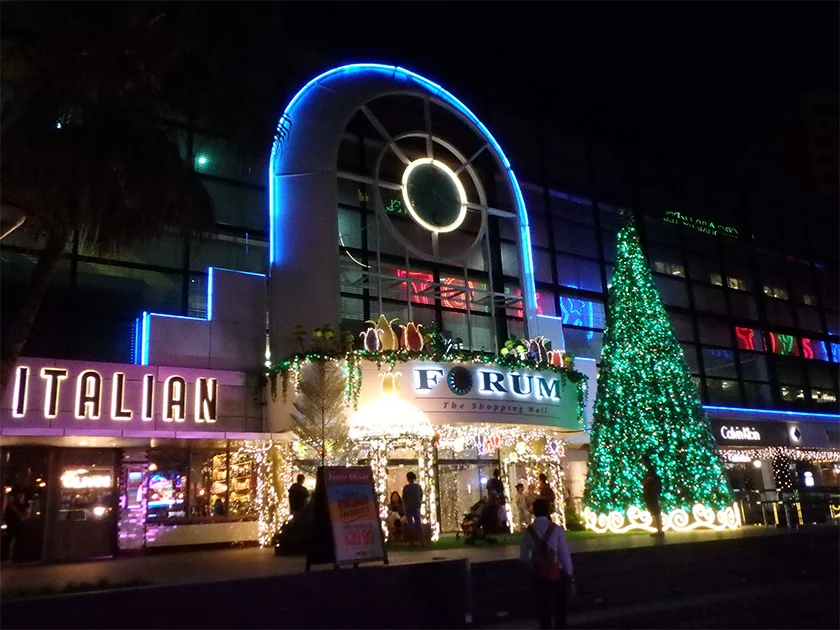 [常夏のシンガポール・クリスマス旅行記31] シンガポールのクリスマスイルミネーション(前編)
