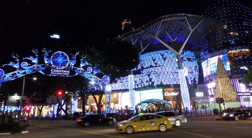 [常夏のシンガポール・クリスマス旅行記31] シンガポールのクリスマスイルミネーション(前編)