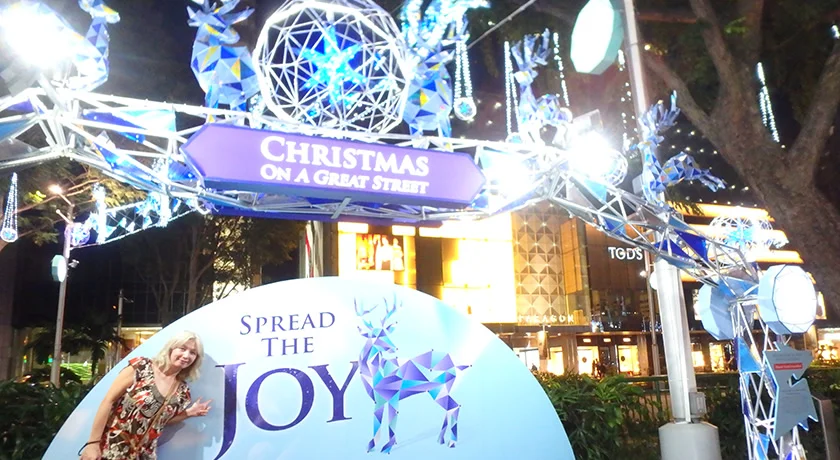 [常夏のシンガポール・クリスマス旅行記34] シンガポールのクリスマスイルミネーション(後編)