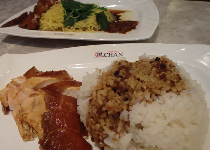[常夏のシンガポール・クリスマス旅行記38] ホーカーズの未来形？「香港油鶏飯麺 - CHAN」