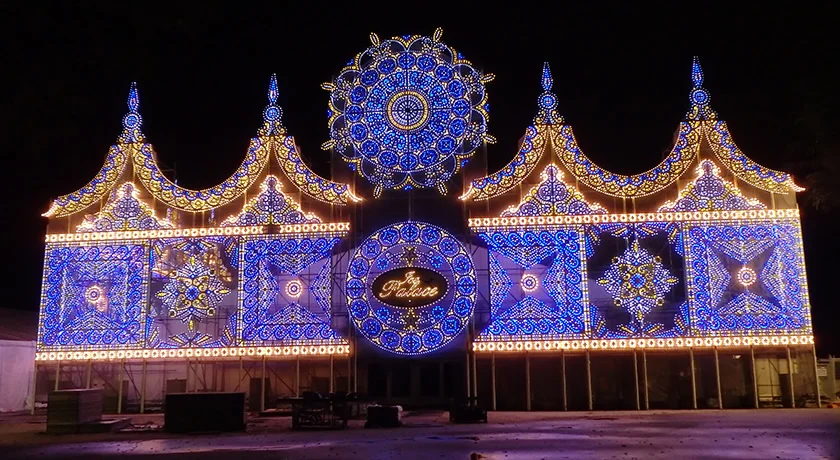 [常夏のシンガポール・クリスマス旅行記41] シンガポールの植物園・メインイベントは10分間のクリスマスショータイム